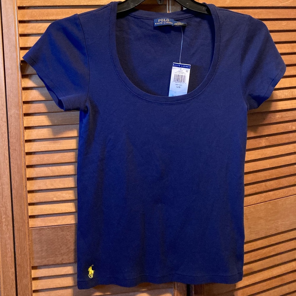 Polo Ralph Lauren Navy Blue Tee Shirt